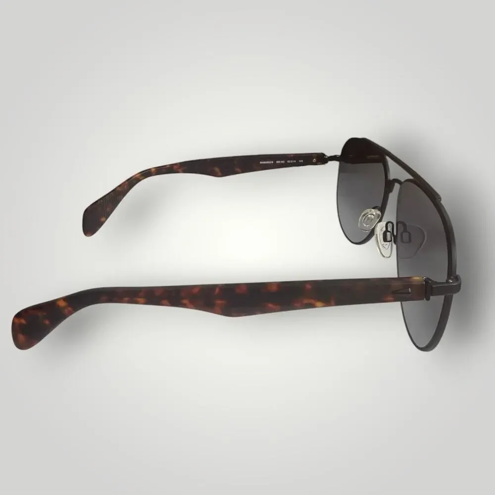 RAG & BONE RNB5003/S 003 9O AVIATOR SUNGLASSES BLACK 62-14-145